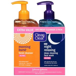 Clean & Clear Day And Night Face Cleanser Pack
