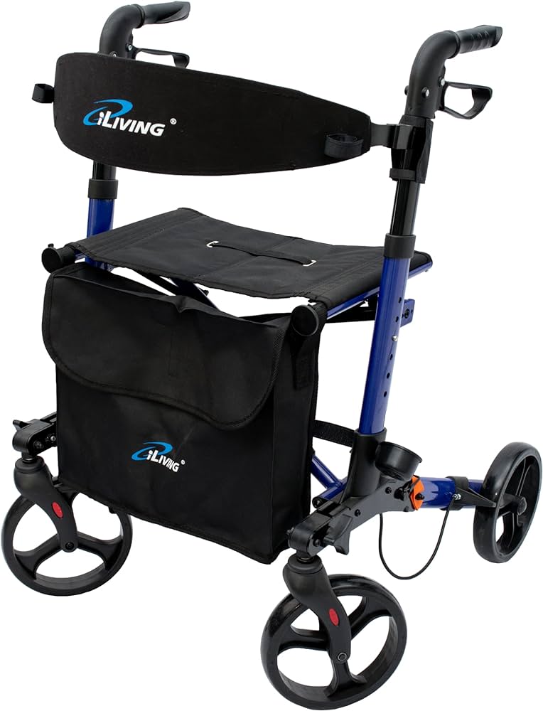 Walker With Seat And Brakes Enhance Mobility with Style